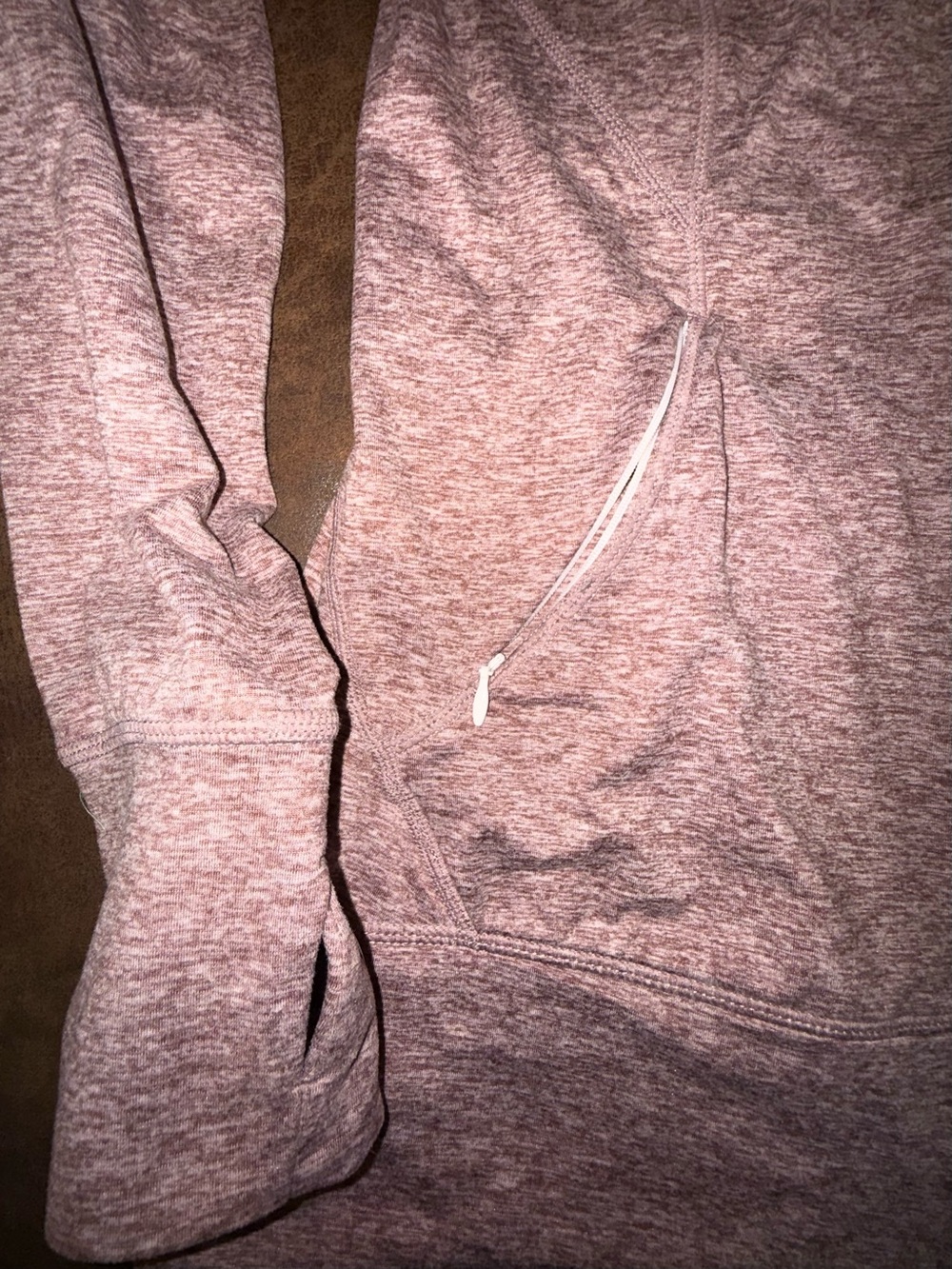 Eddie Bauer Womens Zip Up Hoodie Size M Sweatshirt Jacket Pockets Pink Gorpcore - Picture 5 of 10
